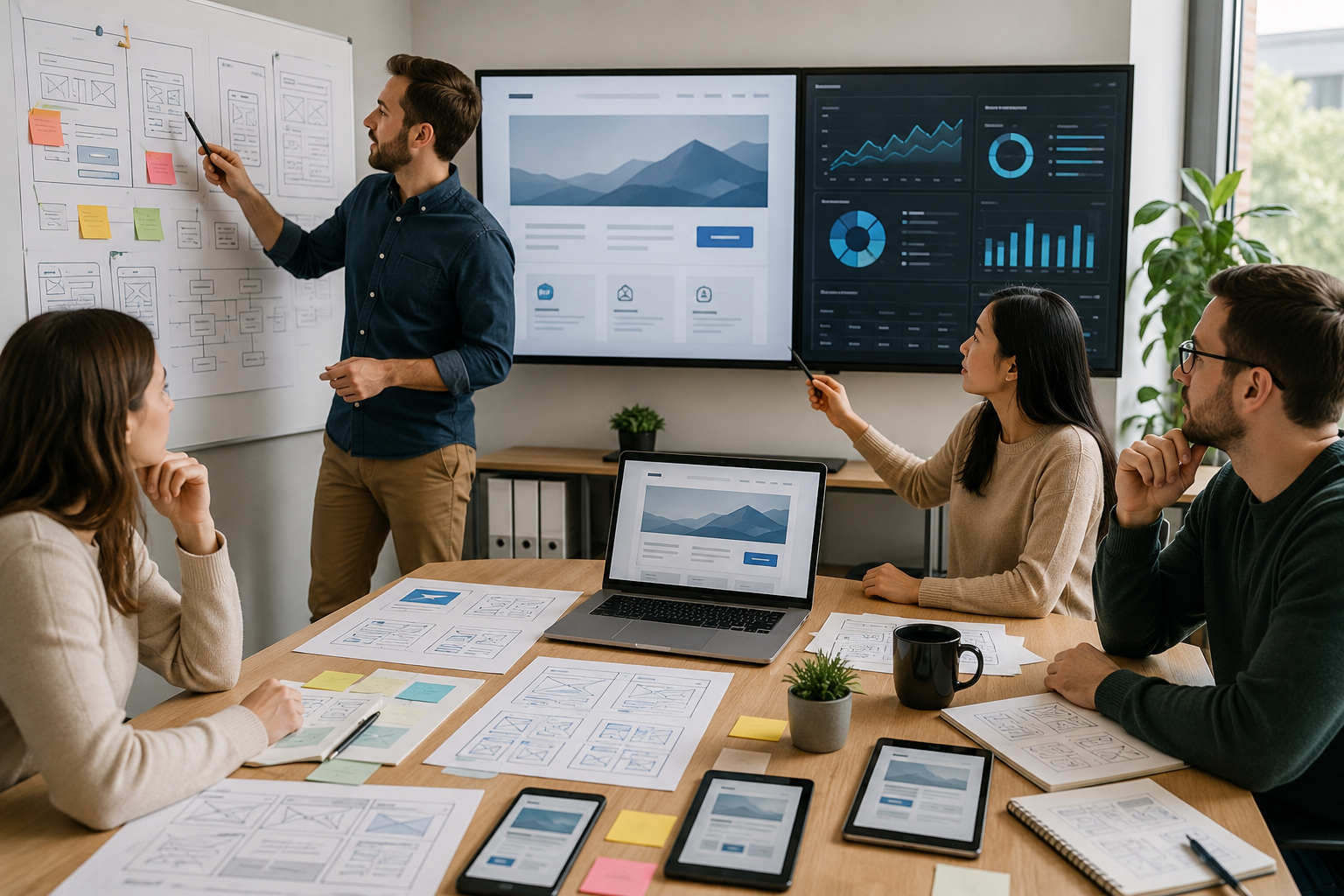 Como construímos um site que converte