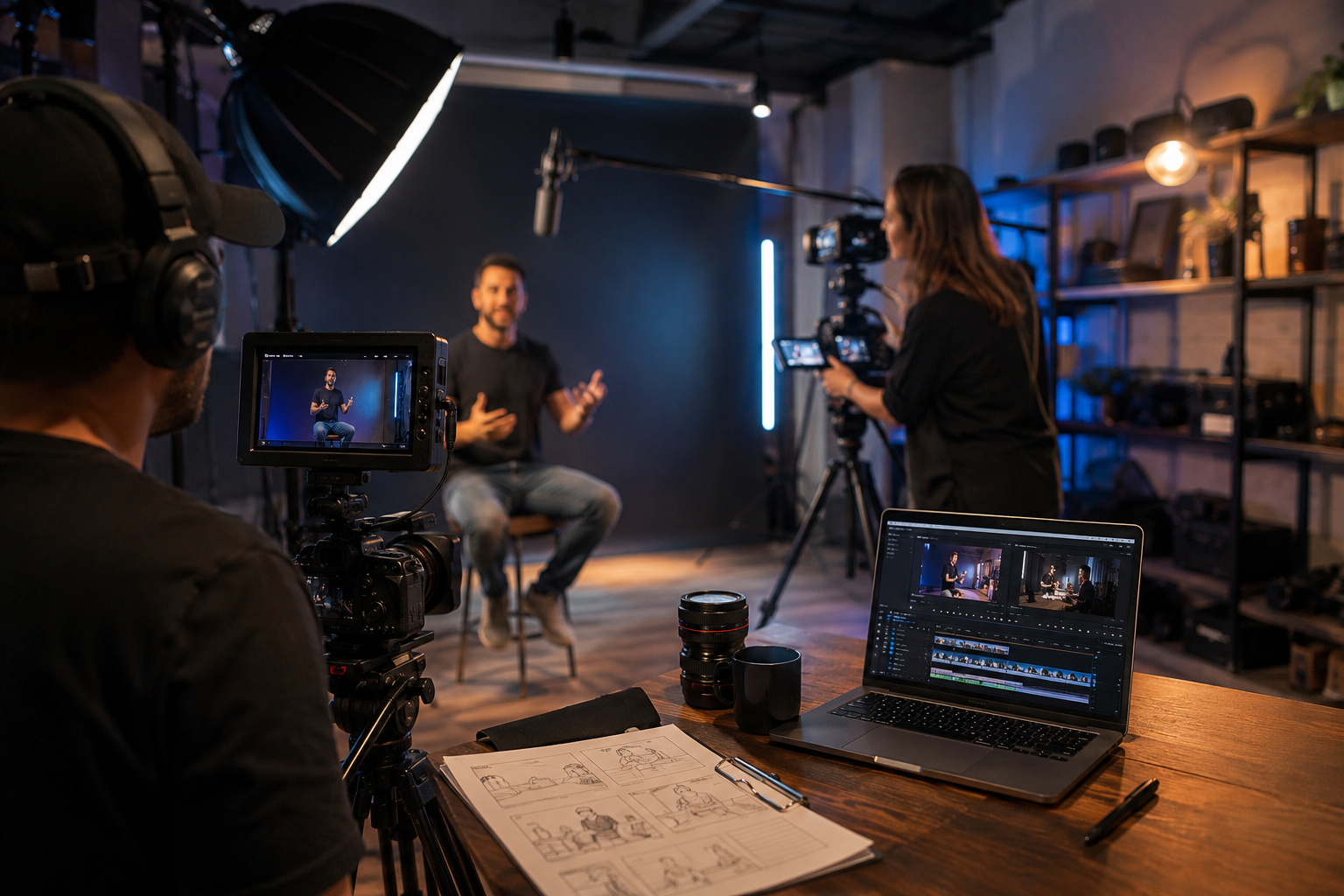 O que produzimos em vídeo